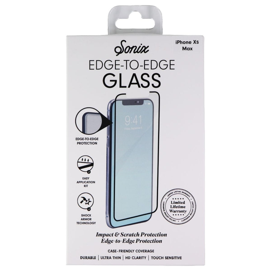 Sonix Edge to Edge Tempered Glass Screen Protector for iPhone XS Max Image 1
