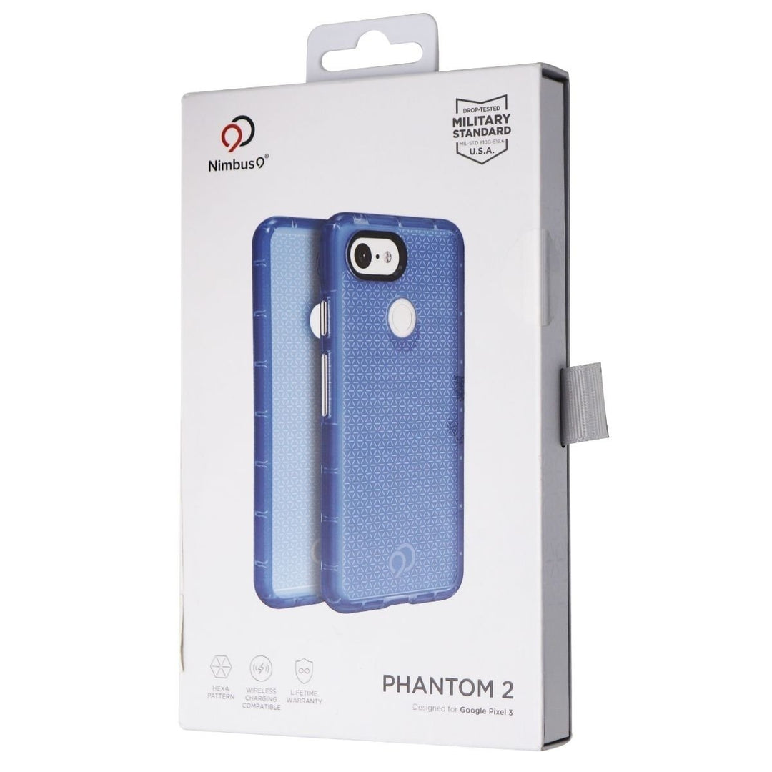 Nimbus9 Phantom 2 Slim Protective Gel Case for Google Pixel 3 - Pacific Blue Image 1