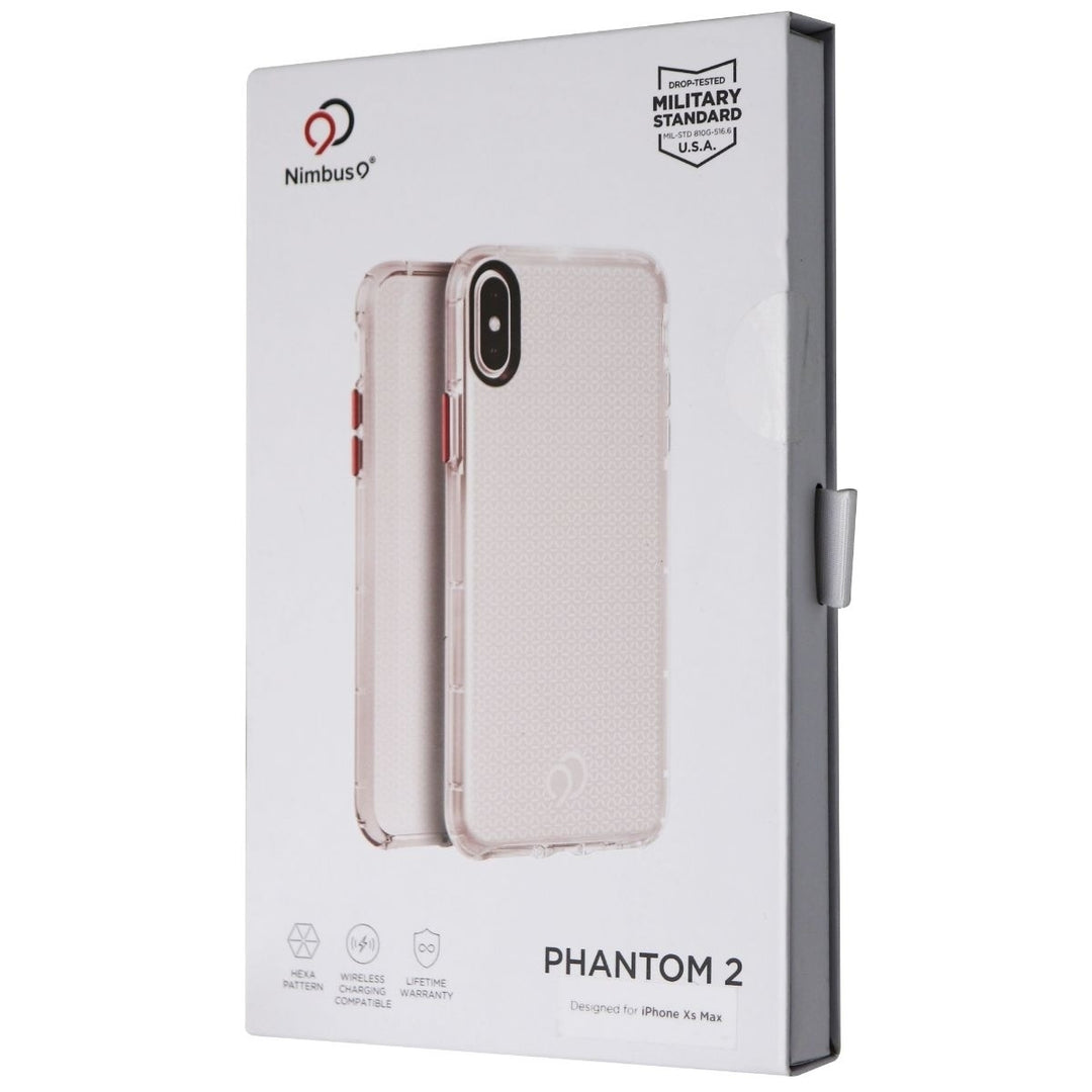 Nimbus9 Phantom 2 Slim Protective Gel Case for Apple iPhone XS Max - Clear Image 1