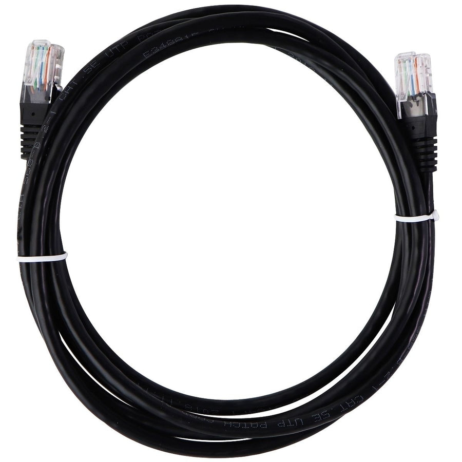 6.5-Foot (CAT5E) Ethernet Patch Cable - Black Image 1