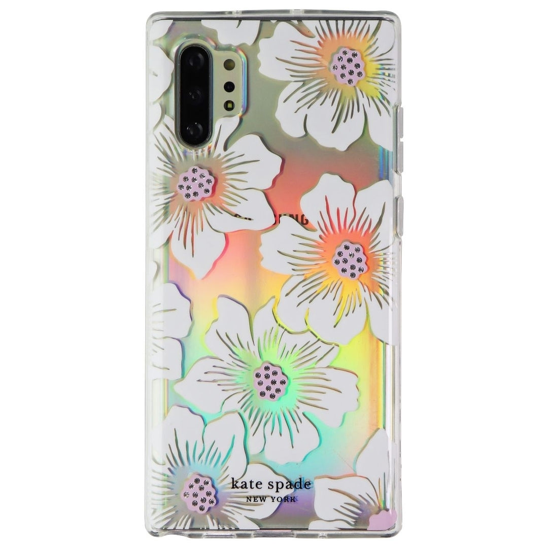 Kate Spade Hardshell Case for Galaxy Note10+ / Note10+ (5G) - HollyHock Floral Image 2