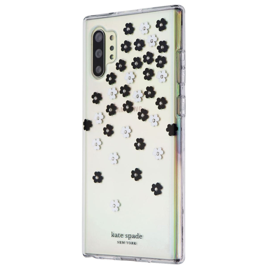 Kate Spade Hard Case for Galaxy Note10+ and Note10+ (5G) - Clear/Scattered Flowers Image 1