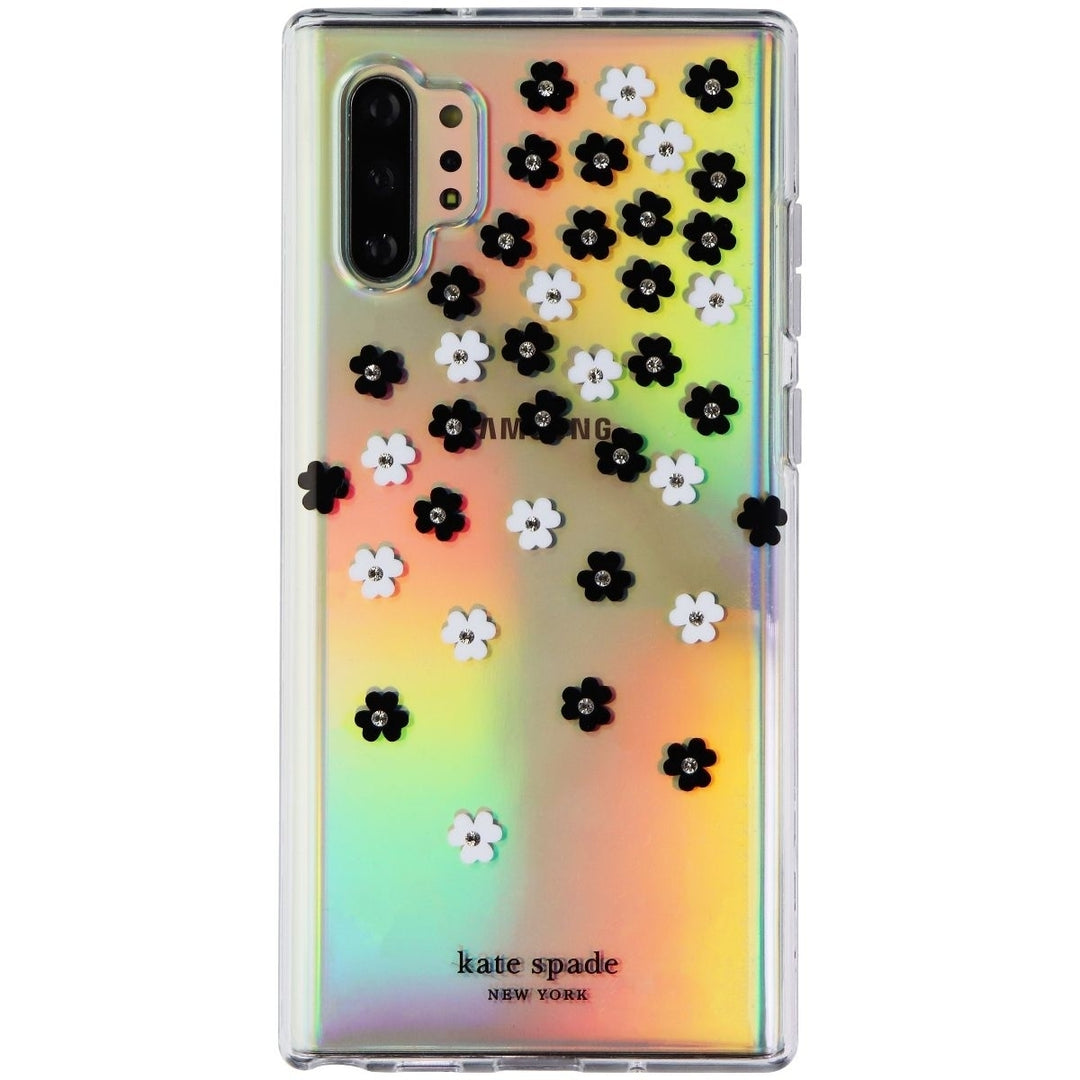 Kate Spade Hard Case for Galaxy Note10+ and Note10+ (5G) - Clear/Scattered Flowers Image 2