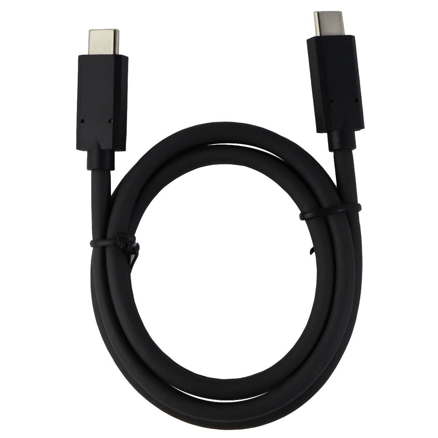 Griffin 3-Foot (USB-C) to (USB-C) Charge and Sync Cable - Black Image 1