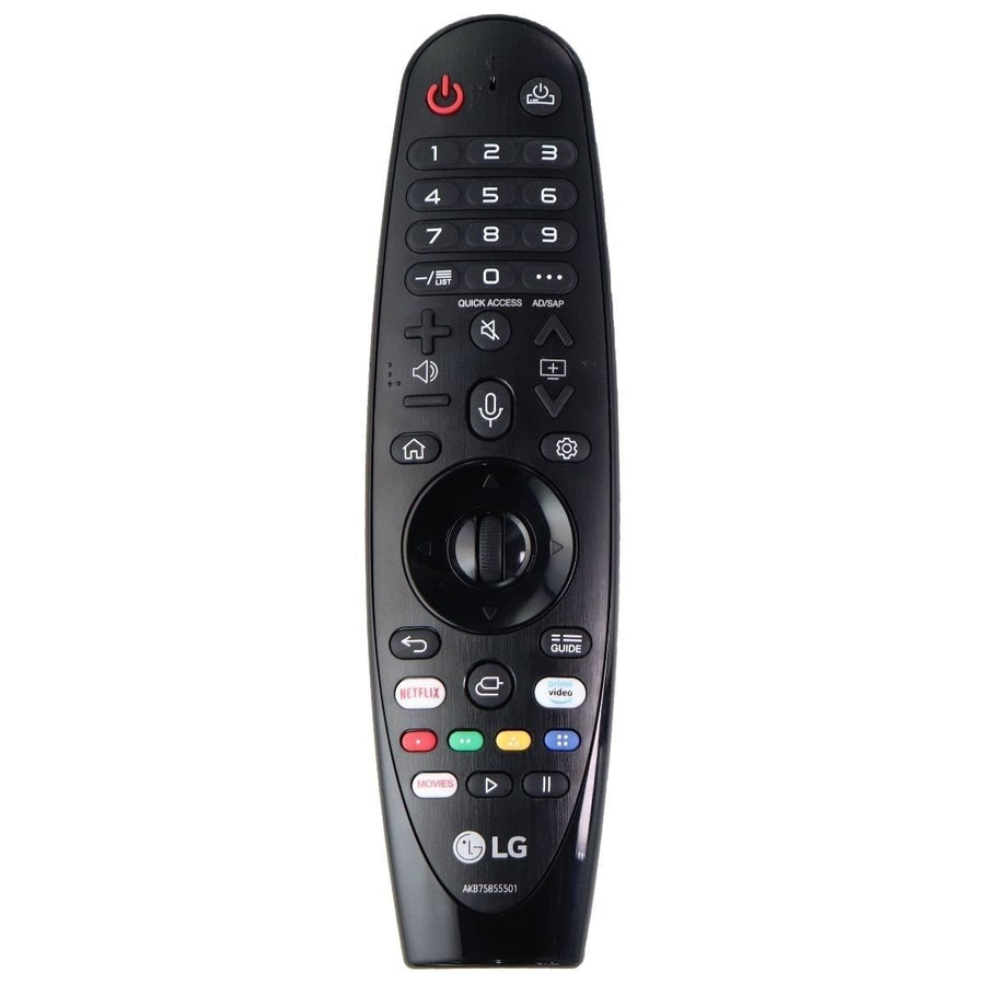 LG Magic Remote (AKB75855501/MR20GA) with Netflix/Prime Keys for TVs - Black Image 1