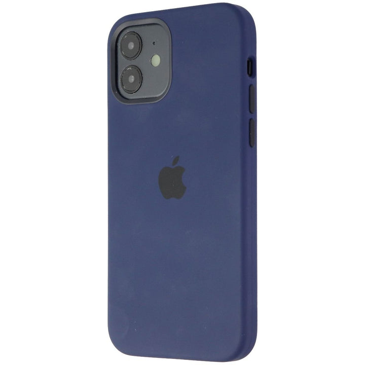 Apple Silicone Case for MagSafe for iPhone 12 Pro and iPhone 12 - Deep Navy Image 1