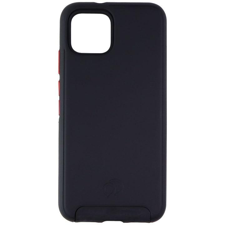 Nimbus9 Cirrus 2 Series Dual Layer Case for Google Pixel 4 - Matte Black/Red Image 2