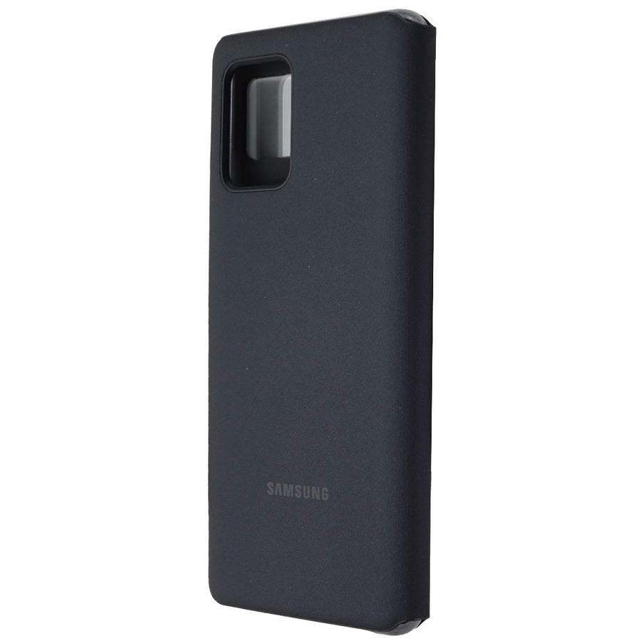 Samsung Smart S View Wallet Cover for Galaxy A42 5G - Black (EF-EA426PBEVZW) Image 1