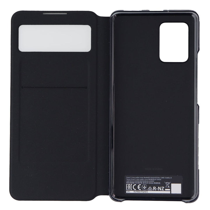 Samsung Smart S View Wallet Cover for Galaxy A42 5G - Black (EF-EA426PBEVZW) Image 3