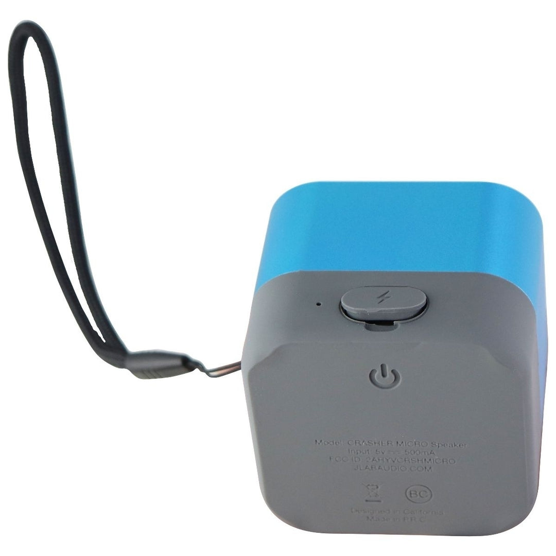 JLab Crasher Micro USB Rechargeable Wireless Bluetooth Speaker - Blue Image 3