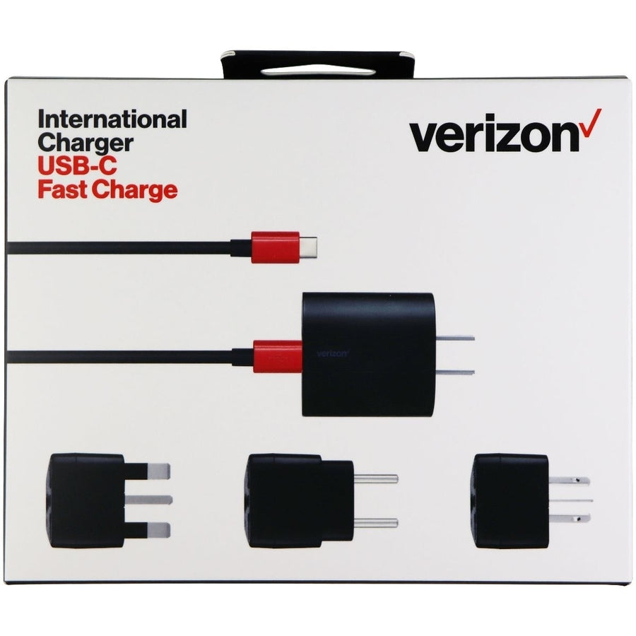 Verizon International Charger USB-C Fast Charge Kit for UKEuropeand Asia Image 1