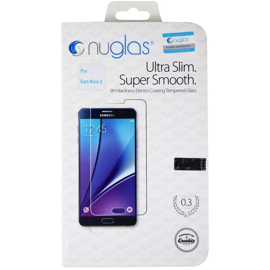 NuGlas Ultra Slim Tempered Glass for Samsung Galaxy Note5 - Clear Image 1