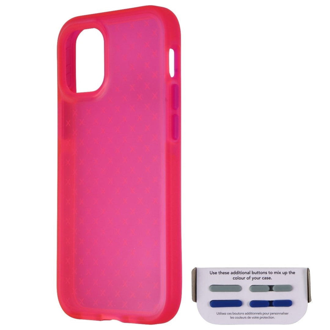Tech21 Evo Check Series Flexible Case for Apple iPhone 12 mini - Pink Image 1