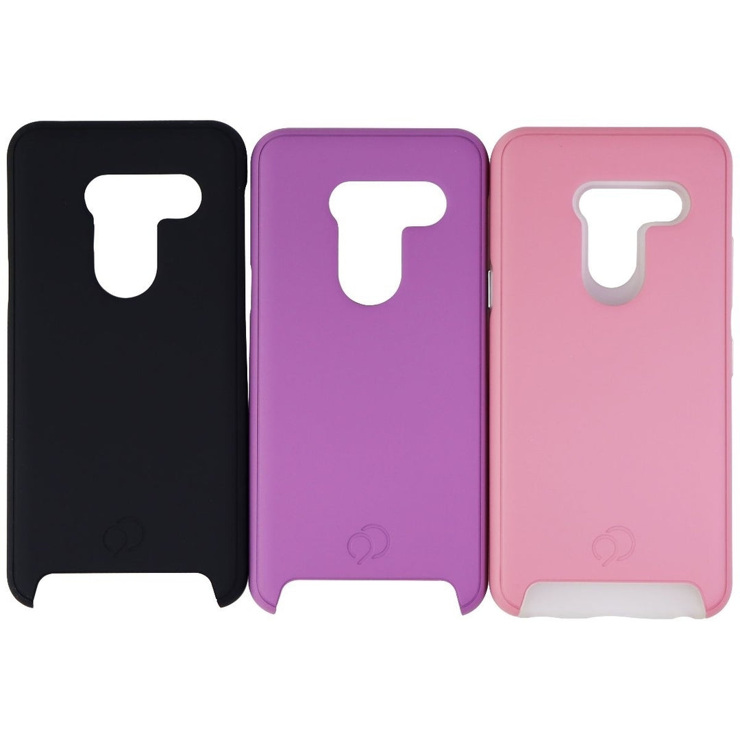 Nimbus9 LifeStyle Kit PRO 3 Case Combo for LG G8 ThinQ - Pink/Purple/Black/Frost Image 1