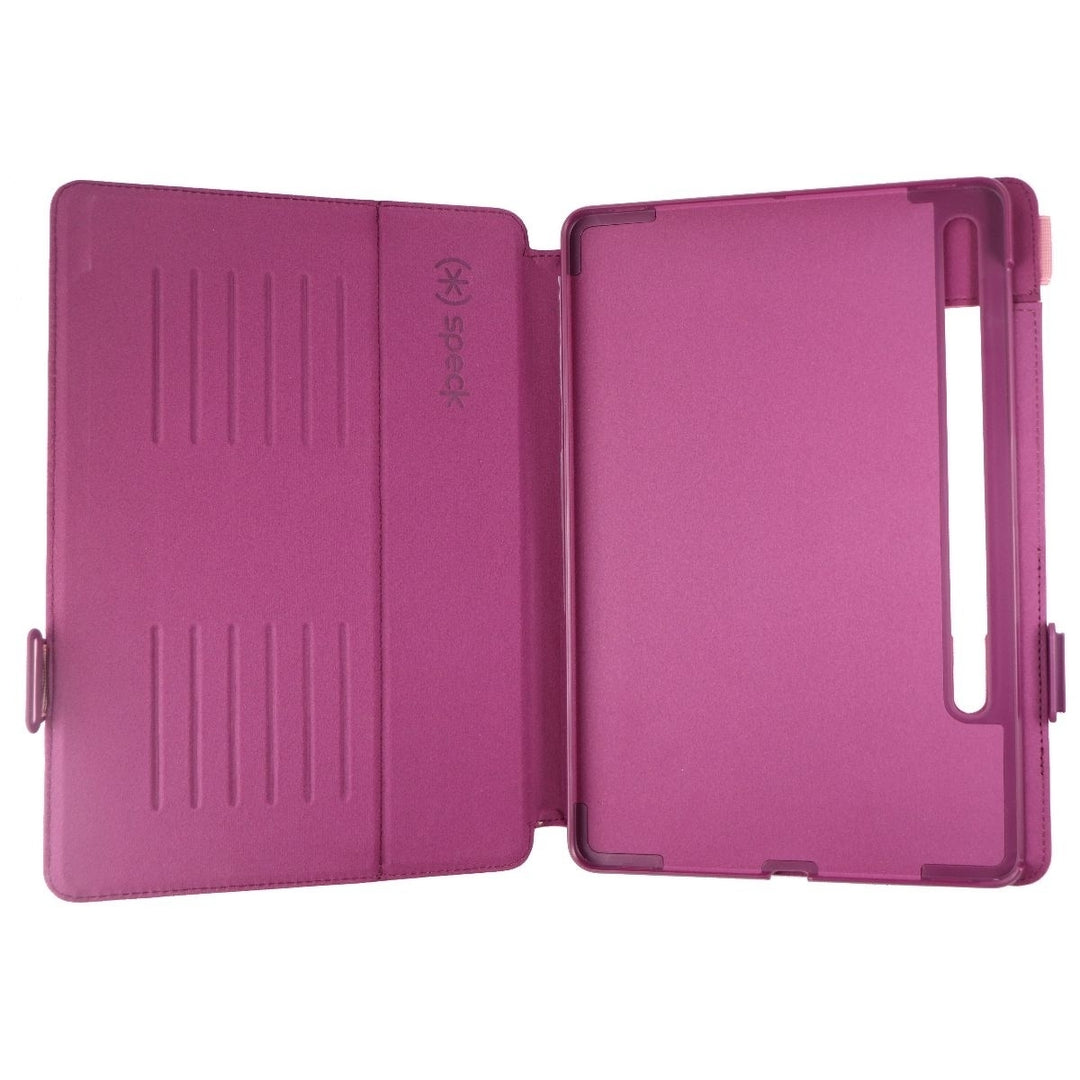 Speck Balance Series Folio Case for Samsung Galaxy Tab S7 - Royal Pink/Burgundy Image 3
