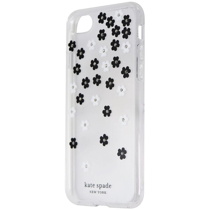 Kate Spade Flexible Hardshell Case for iPhone SE (2nd Gen) and 8/7 - Clear/Flowers Image 1