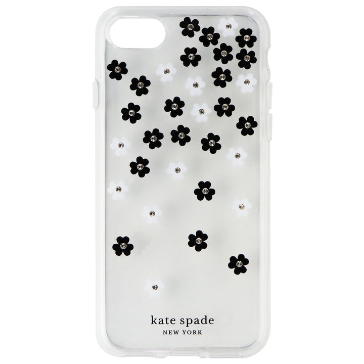 Kate Spade Flexible Hardshell Case for iPhone SE (2nd Gen) and 8/7 - Clear/Flowers Image 2