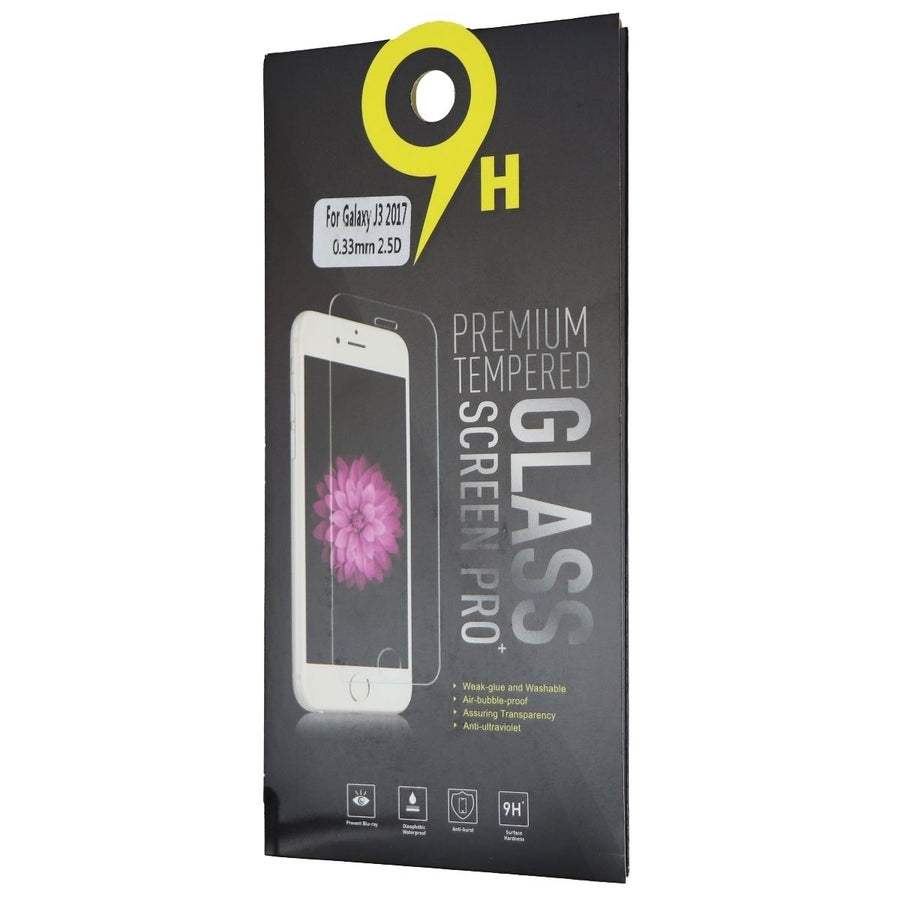 9H Premium Tempered Glass Screen Protector for Samsung Galaxy J3 (2017) - Clear Image 1