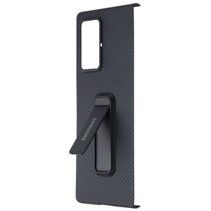 Samsung Aramid Standing Cover for Galaxy Z Fold2 / Z Fold2 5G - Black Image 4