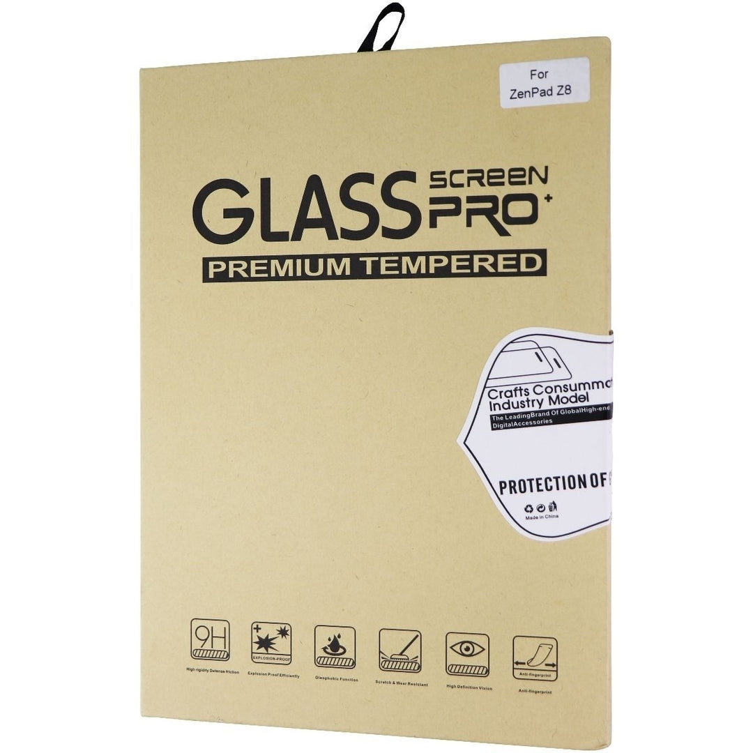 Glass (Screen Pro+) Premium Tempered Glass for Asus ZenPad Z8 - Clear Image 1