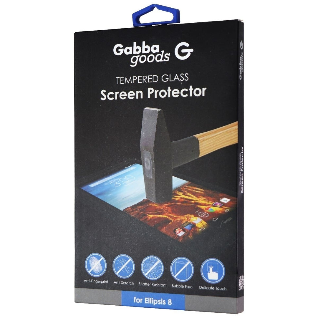 Gabba Goods Tempered Glass Screen Protector for Verizon Ellipsis 8 - Clear Image 1