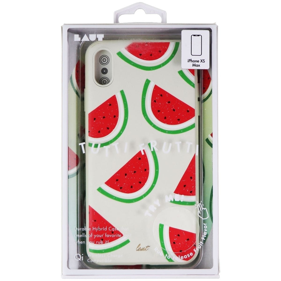 LAUT Tutti Frutti Scratch and Sniff Case for Apple iPhone Xs Max - Watermelon Image 1