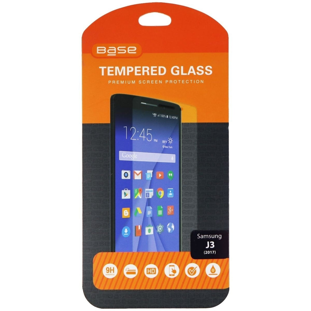 Base Tempered Glass Premium Screen Protector for Samsung Galaxy J3 2017 - Clear Image 1