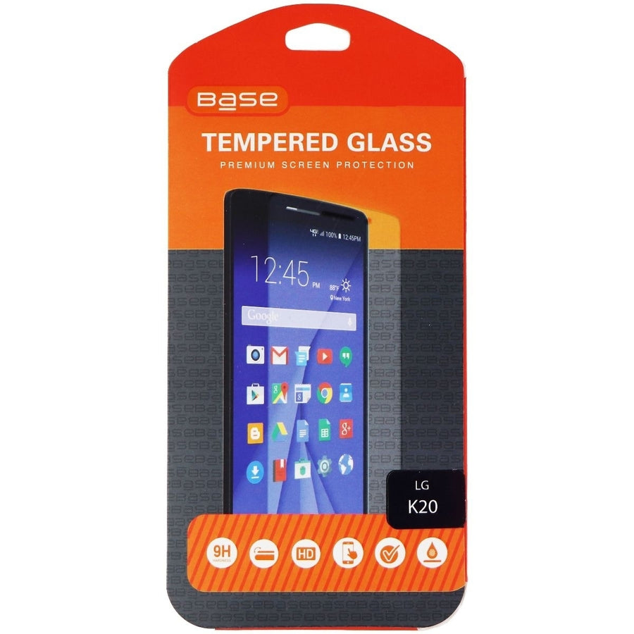 Base Tempered Glass Premium Screen Protector for LG K20 - Clear Image 1