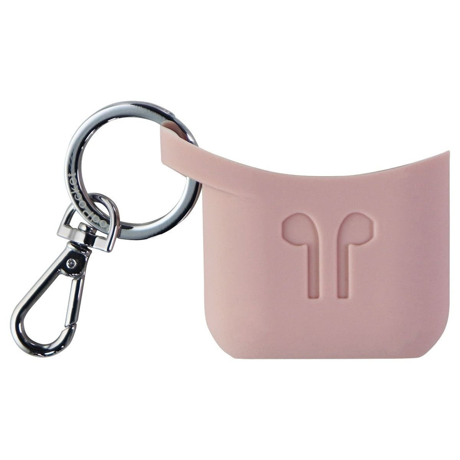 PodPocket Scoop Series AirPod (1st and 2nd Gen) Storage Case - Ash Pink Image 1