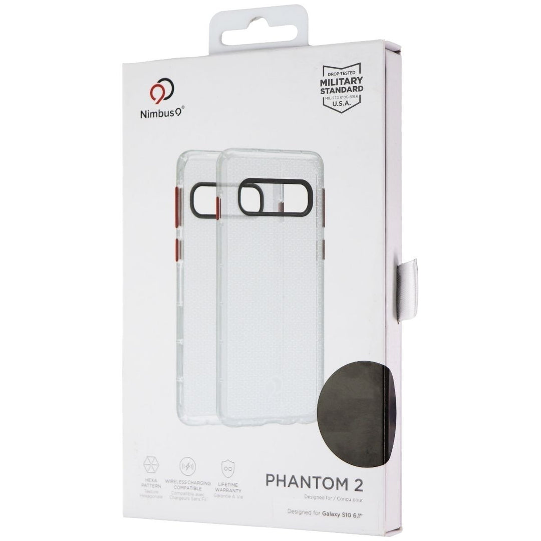 Nimbus9 Phantom 2 Hexa Pattern Case for Samsung Galaxy S10 - Clear Image 1