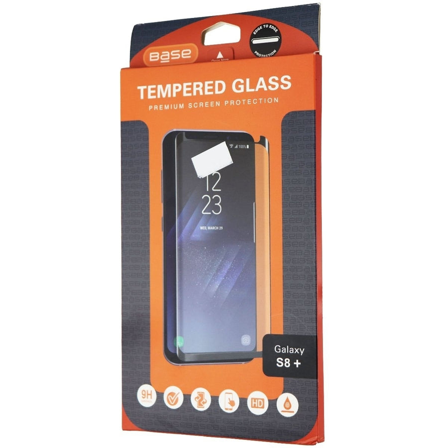 Base Premium Tempered Glass Screen Protector for Samsung Galaxy (S8+) - Clear Image 1