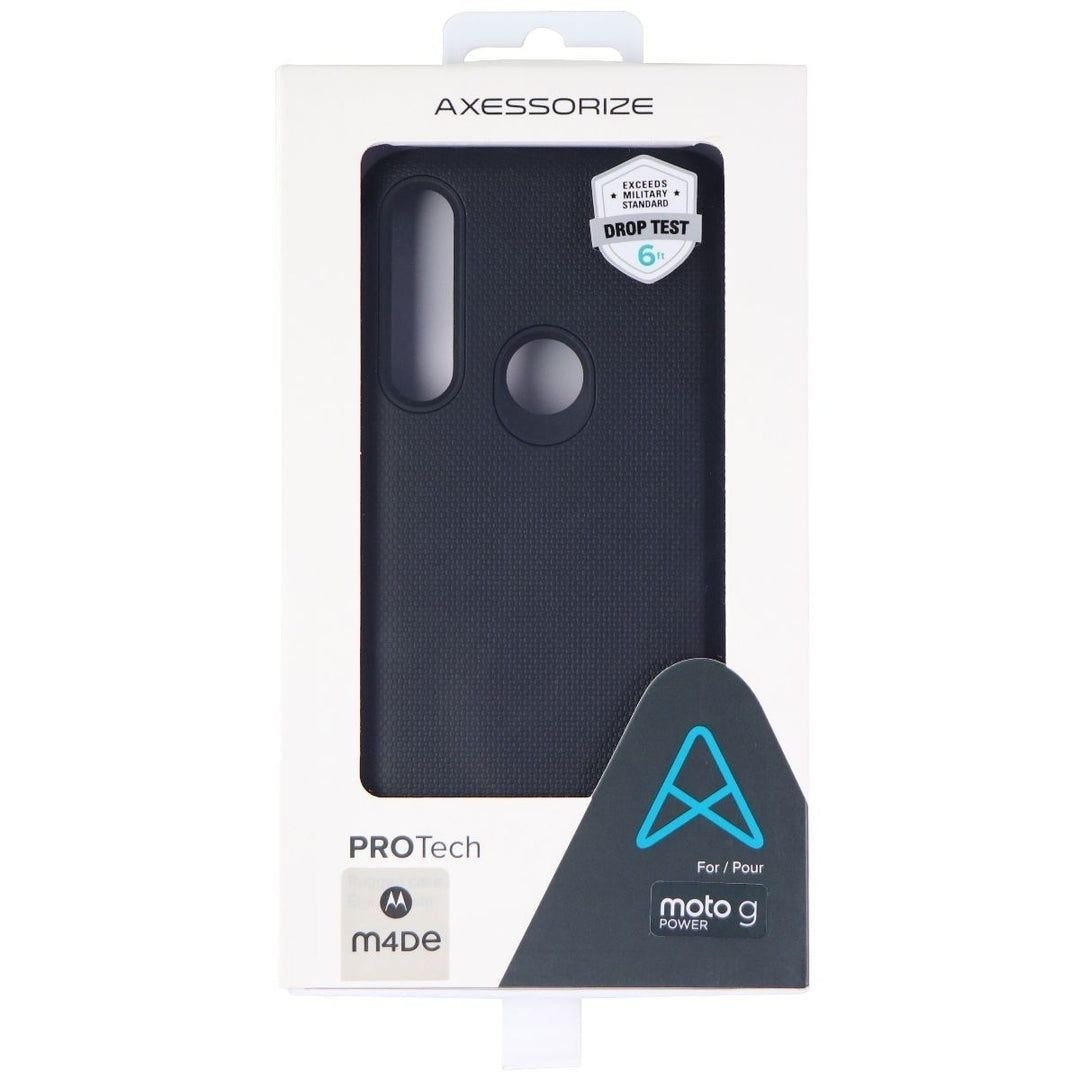 Axessorize PROTech Series Dual Layer Case for Motorola Moto G Power - Black Image 2