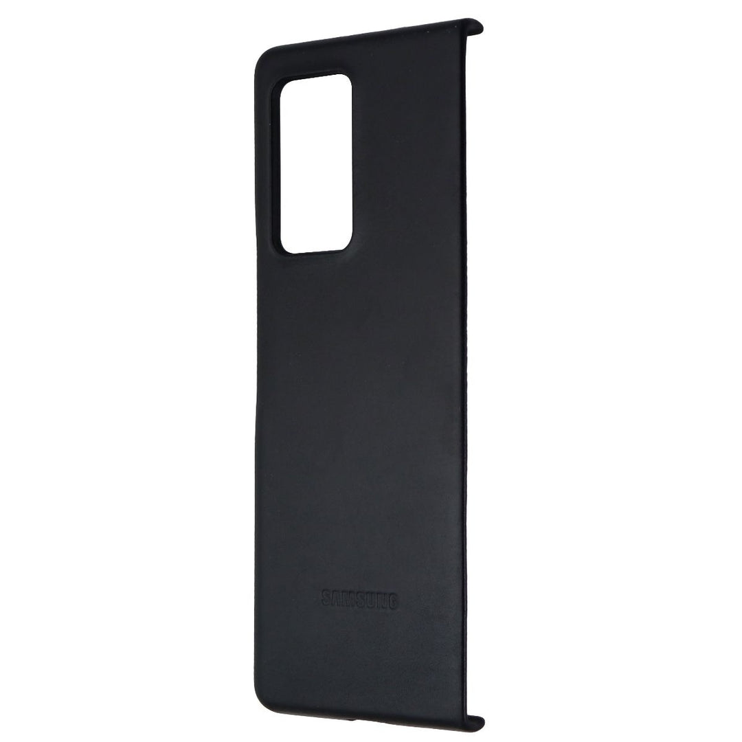 Samsung Leather Cover for Galaxy Z Fold2 / Z Fold2 5G - Black Image 1