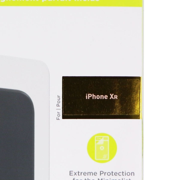 PureGear Extreme Impact Back Screen for iPhone XR - Clear / Back Side Only Image 2