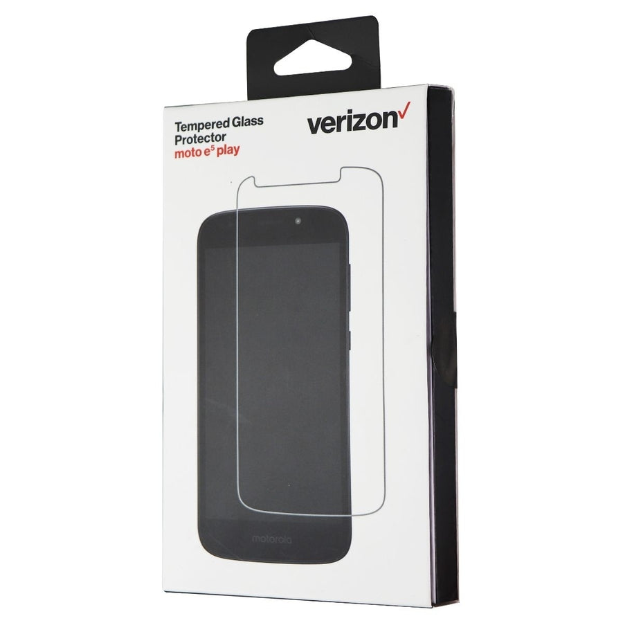 Verizon Tempered Glass Screen Protector for Motorola e5 Play Smartphone - Clear Image 1
