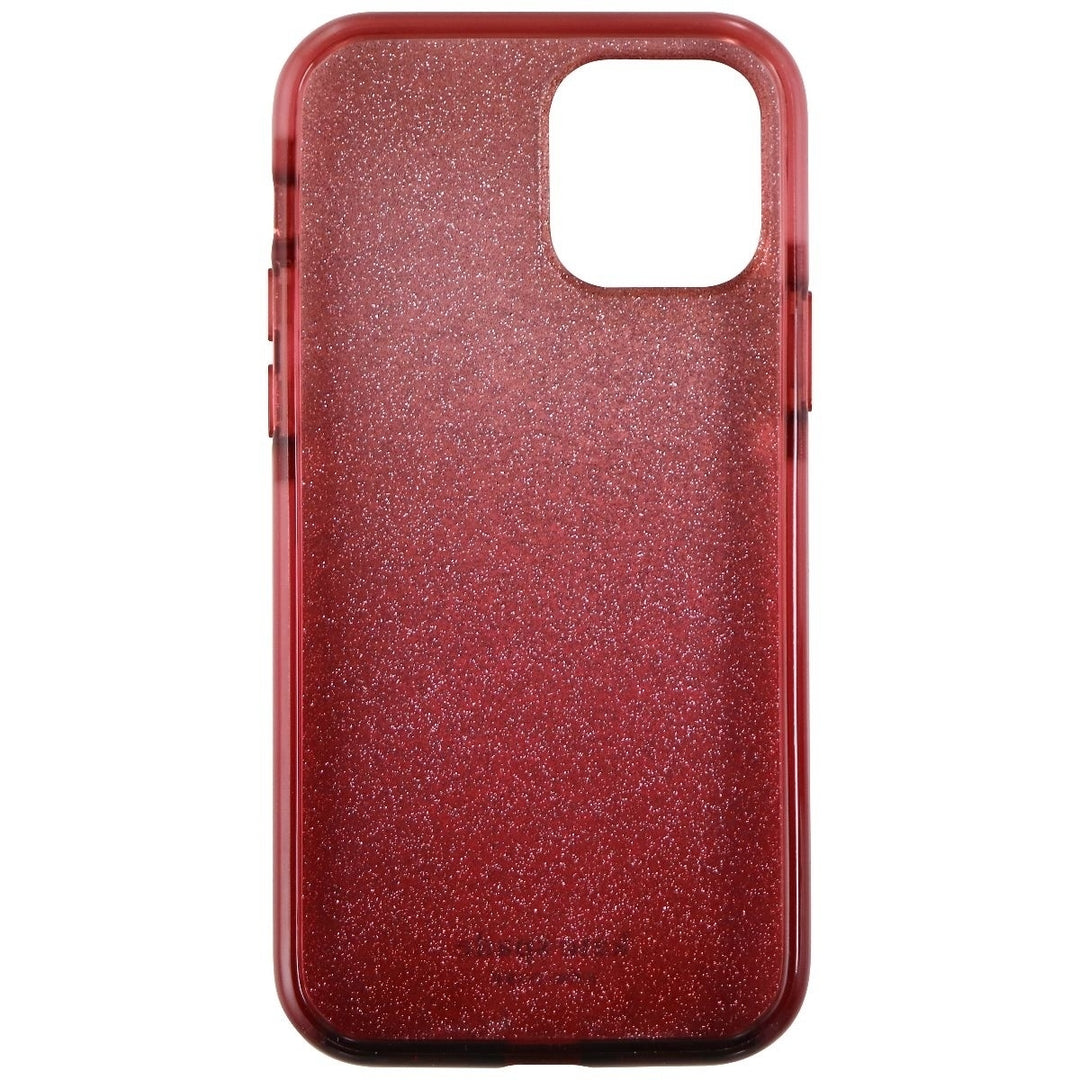 Kate Spade Defensive Case for Apple iPhone 12 Pro and iPhone 12 - Glitter Magenta Image 3