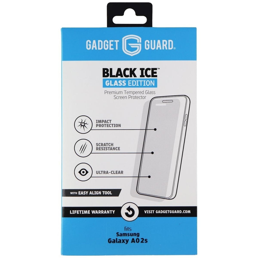 Gadget Guard Black Ice Edition Tempered Glass for Samsung Galaxy A02s - Clear Image 1
