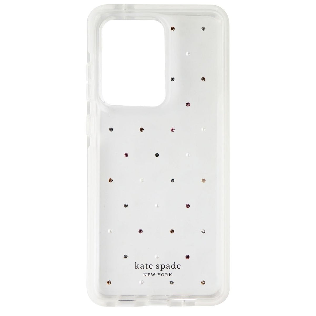 Kate Spade Defensive Hardshell Case for Galaxy S20 Ultra (Pin Dot Gems/Clear) Image 4