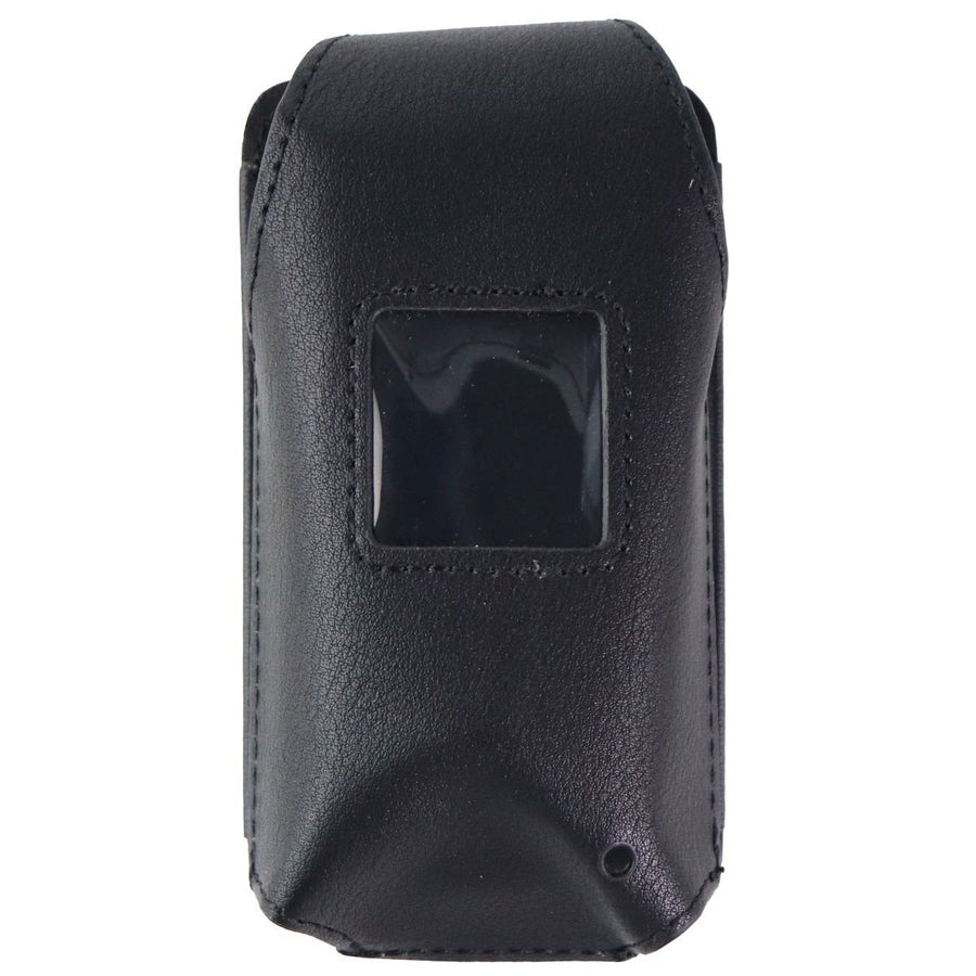 Verizon Fitted Case for Orbic Journey V - Black Vegan Leather Image 1