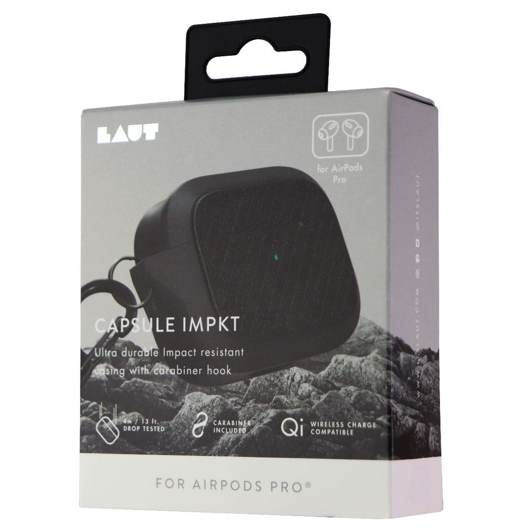 Laut Capsule Impkt Ultra Durable Case for Apple AirPods Pro - Slate Image 1