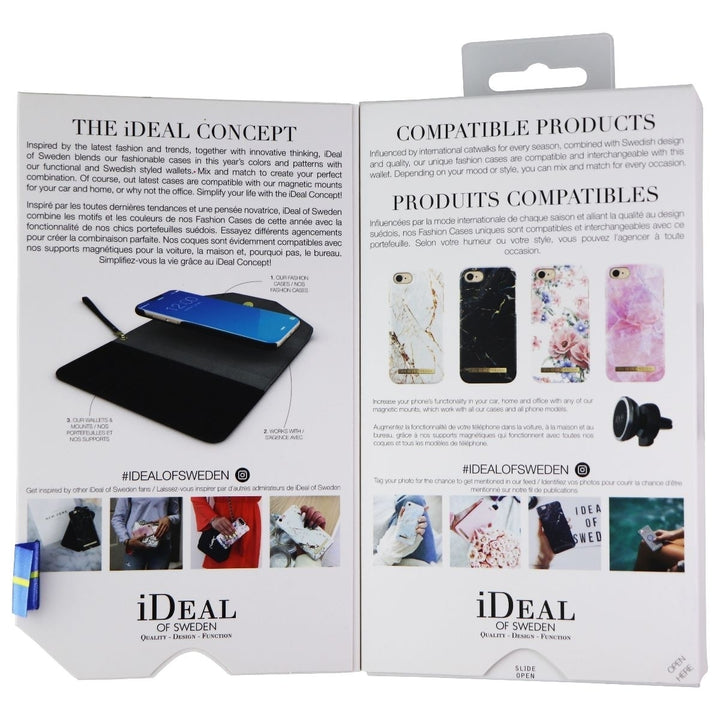 iDeal of Sweden Mayfair Clutch Wallet Case for Apple iPhone Xs/X - Black Image 2