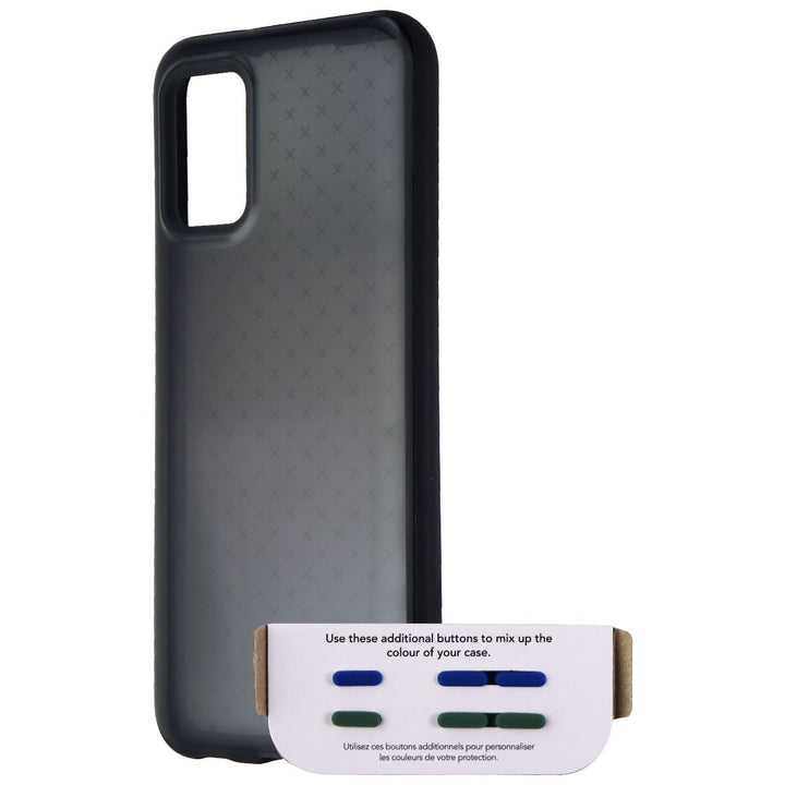 Tech21 Evo Check Series Case for Samsung Galaxy A02s - Smokey Black Image 1