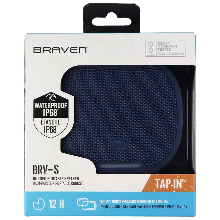 Braven BRV-S Series Rugged Portable Bluetooth Speaker - Blue Image 4