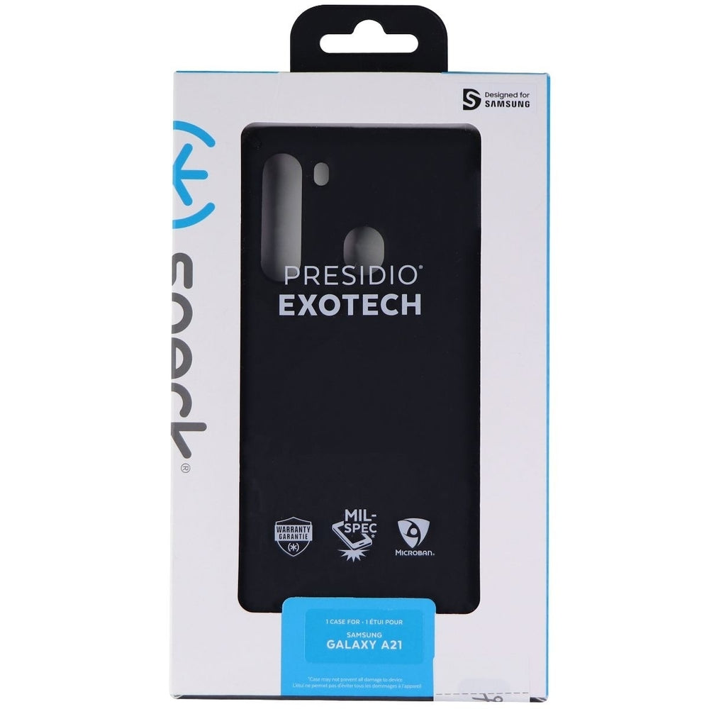 Speck Presidio Exotech Series Flexible Case for Samsung Galaxy A21 - Black Image 2