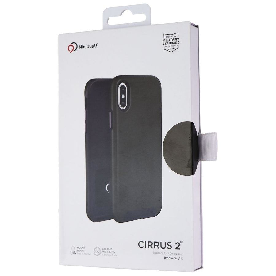 Nimbus9 Cirrus 2 Series Dual Layer Case for Apple iPhone Xs / X - Gunmetal Gray Image 1