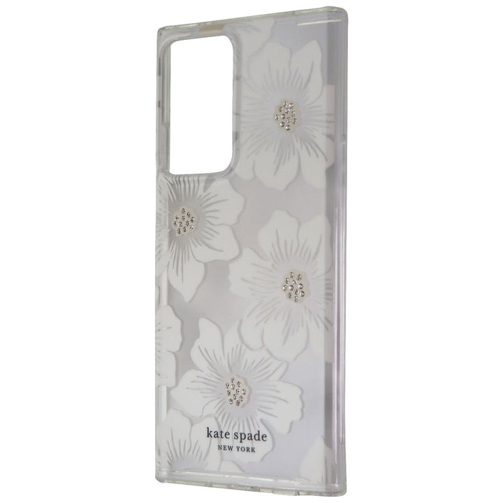 Kate Spade Hard Case for Galaxy Note20 Ultra and Ultra 5G - Hollyhock Clear Floral Image 1