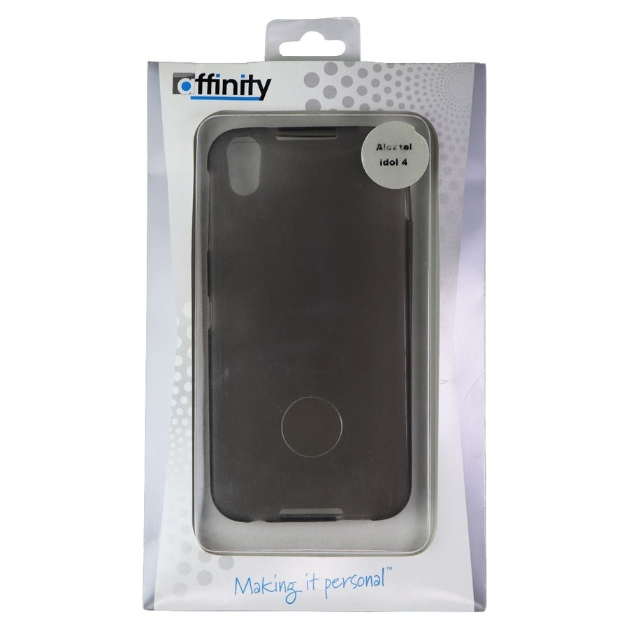 Affinity Flexible Gel Skin Case for Alcatel Idol 4 - Smoke Tint Image 1