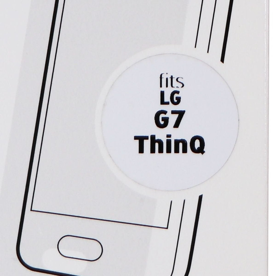 Gadget Guard Black Ice Tempered Glass Screen Guard for LG G7 ThinQ - Clear Image 3