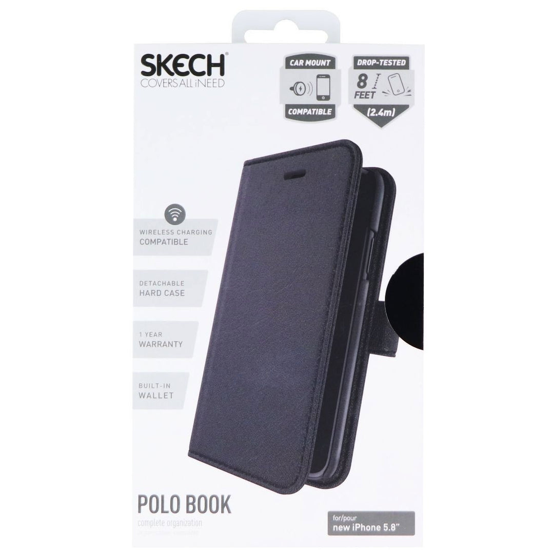 Skech Polo Book Clutch Wallet Cover and Detachable Case for iPhone 11 Pro - Black Image 4