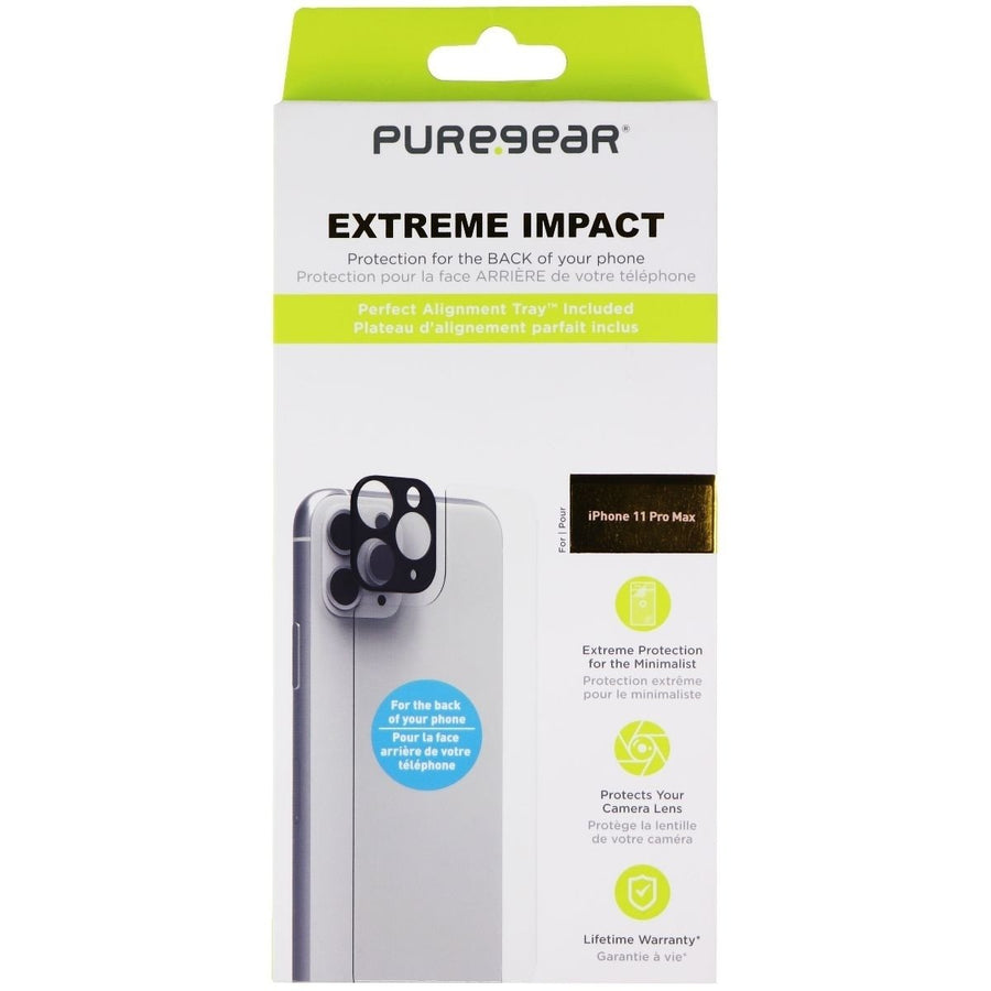 PureGear Extreme Impact Back Panel and Camera Protector for iPhone 11 Pro MAX Image 1
